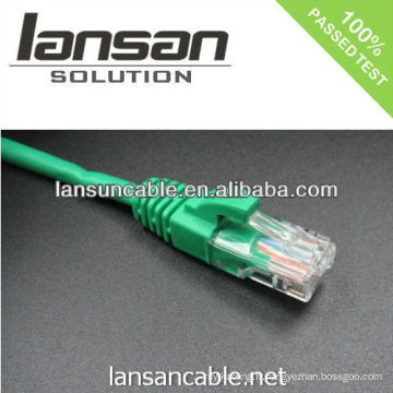 Hot seller bonne qualité utp cat6 patch cable cable 100% Fluke pass